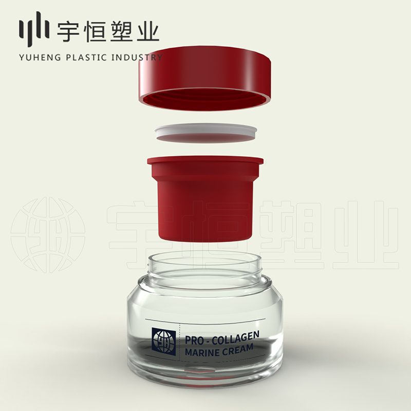 H0337 H0338 cream bottle